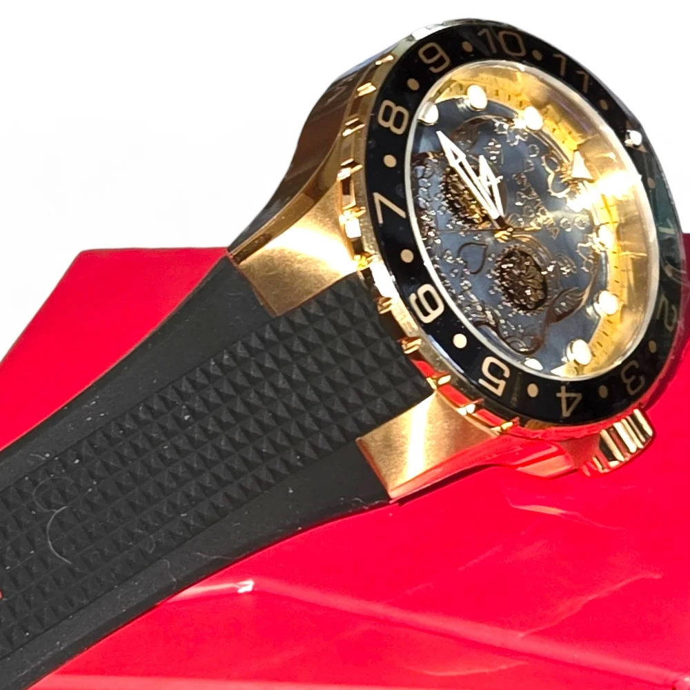 Invicta Aviator Dia De Los Muertos Watch w/ Mother of Pearl Dial - 50mm